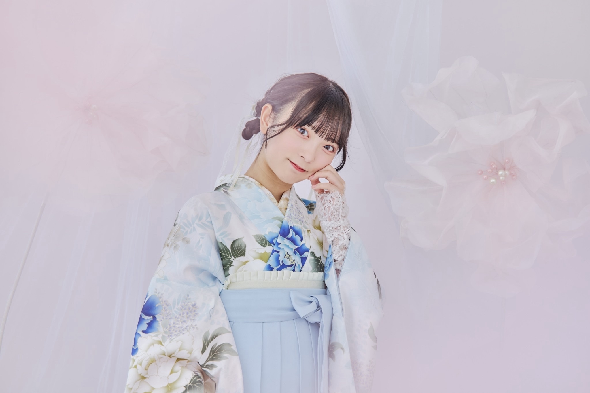 KIMONO LARMEのガーリー袴スタイル♡新作袴＆ヘッドドレスご紹介