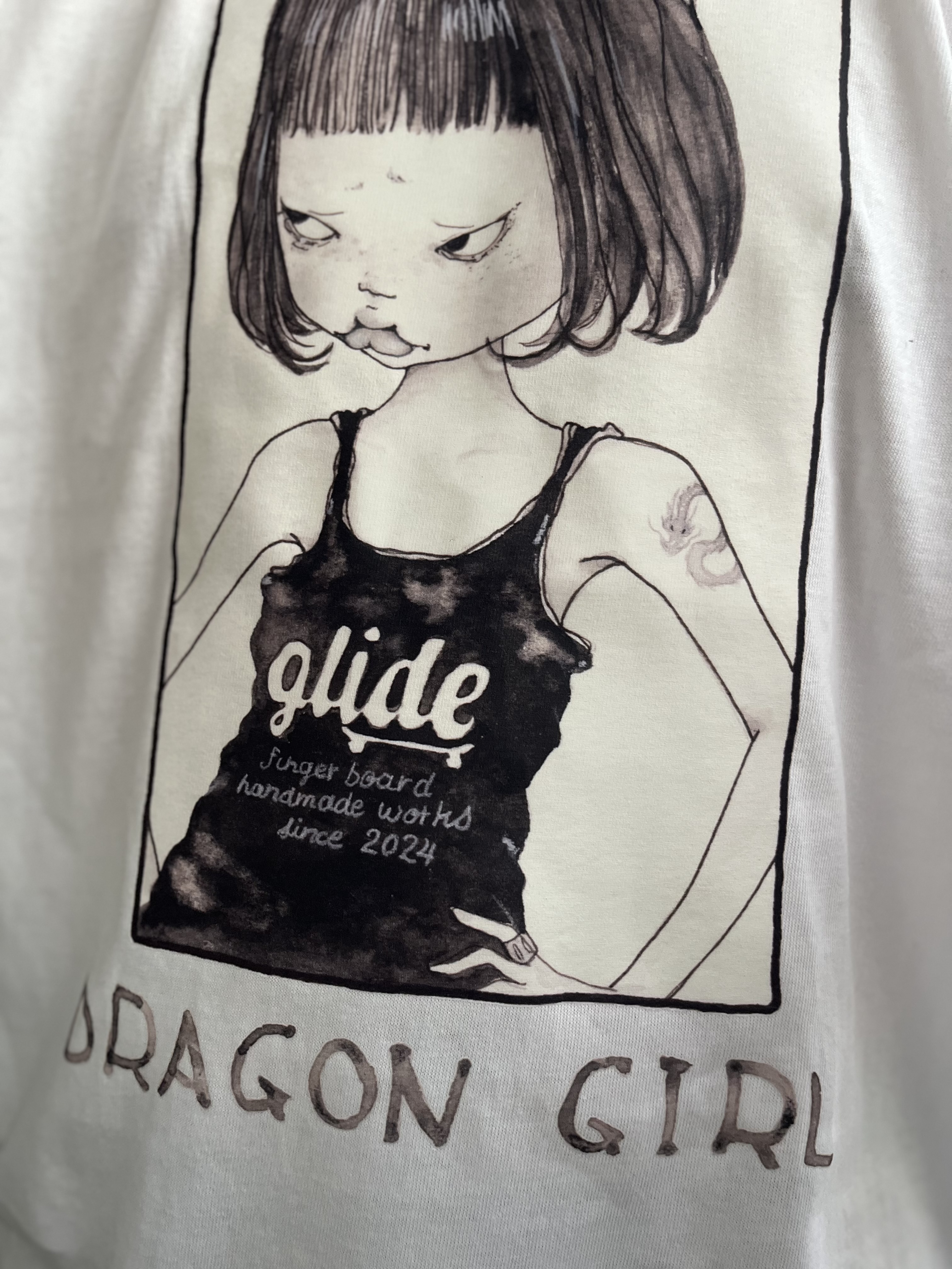 DRAGON GIRLTシャツ受注期間短縮のお知らせ。