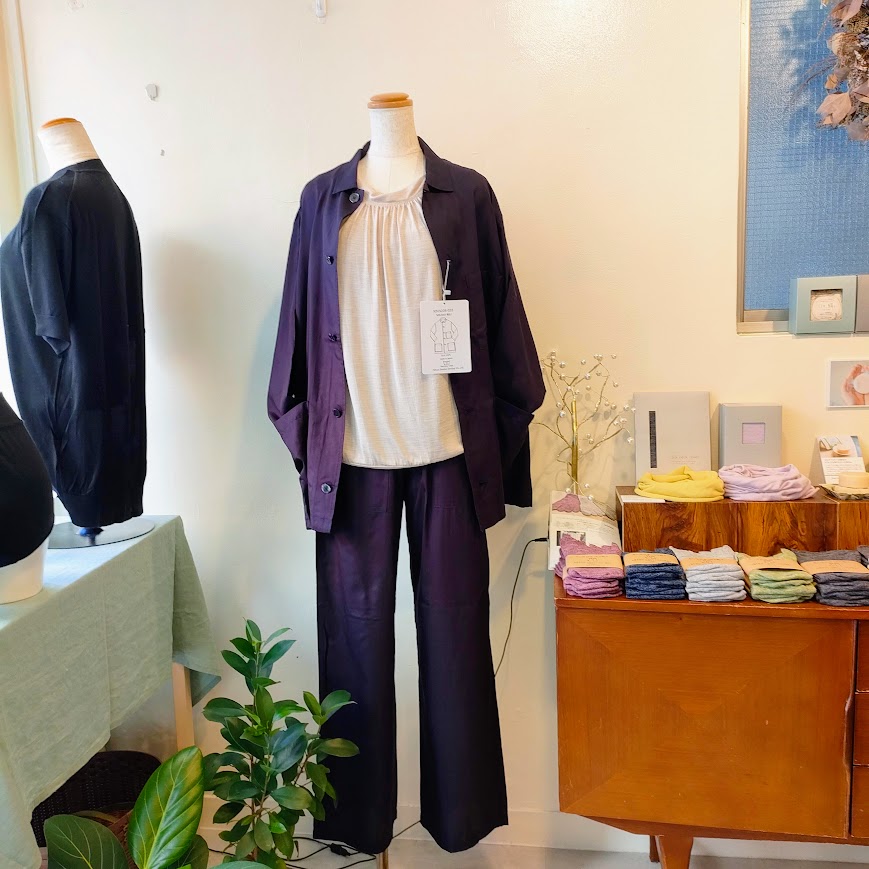 池ノ上にアトリエ兼ショップがある Pea Podさん で K Y N Uの取り扱いが始まりました。
