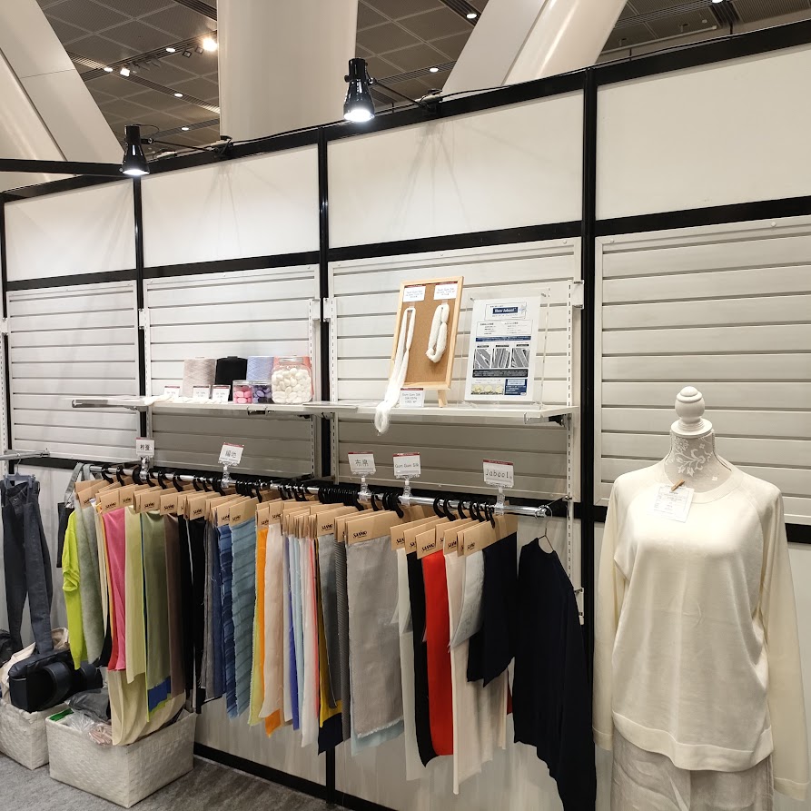 日本を代表する生地の展示会Premium Textile Japanに参加しました。