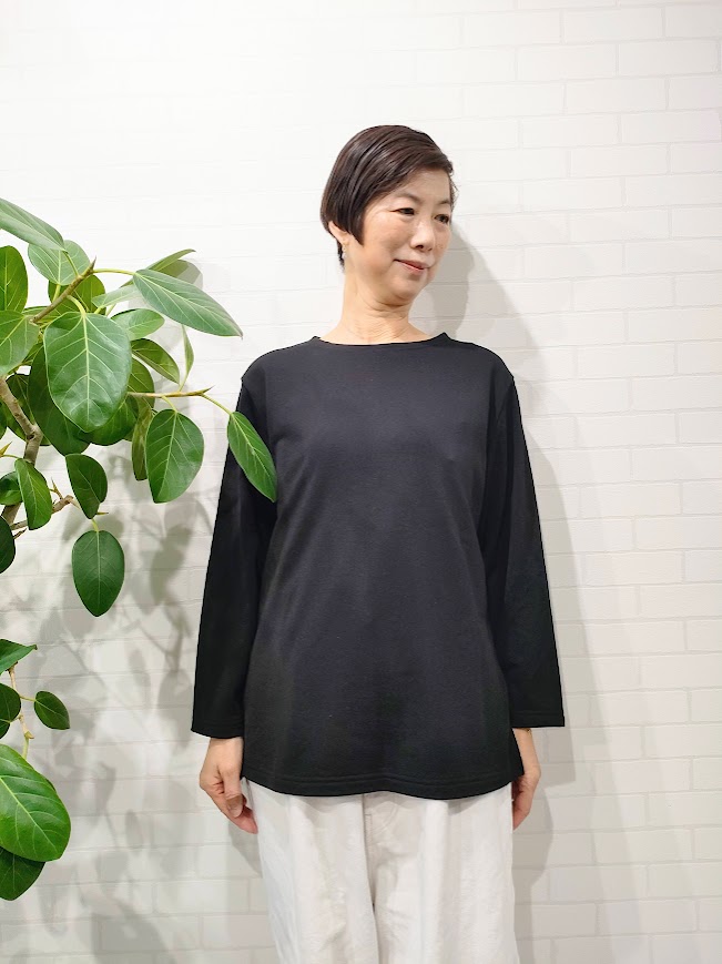 洗えるシルク100％のミニ裏毛で作ったTシャツが最高なんだの巻2