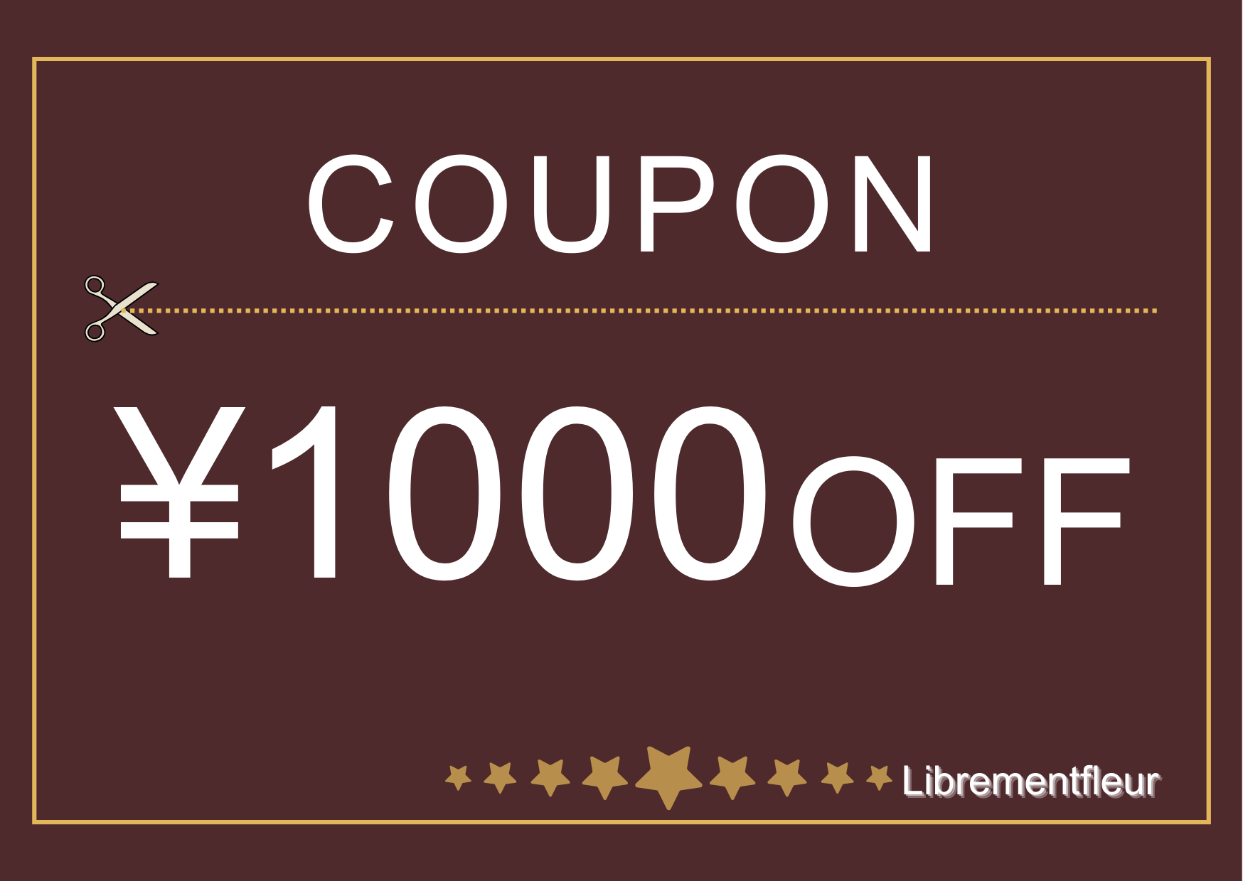 【 Librementfleur Member 】メンバーシップポイント利用について。