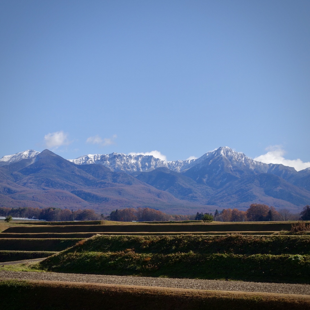 新雪の八ヶ岳