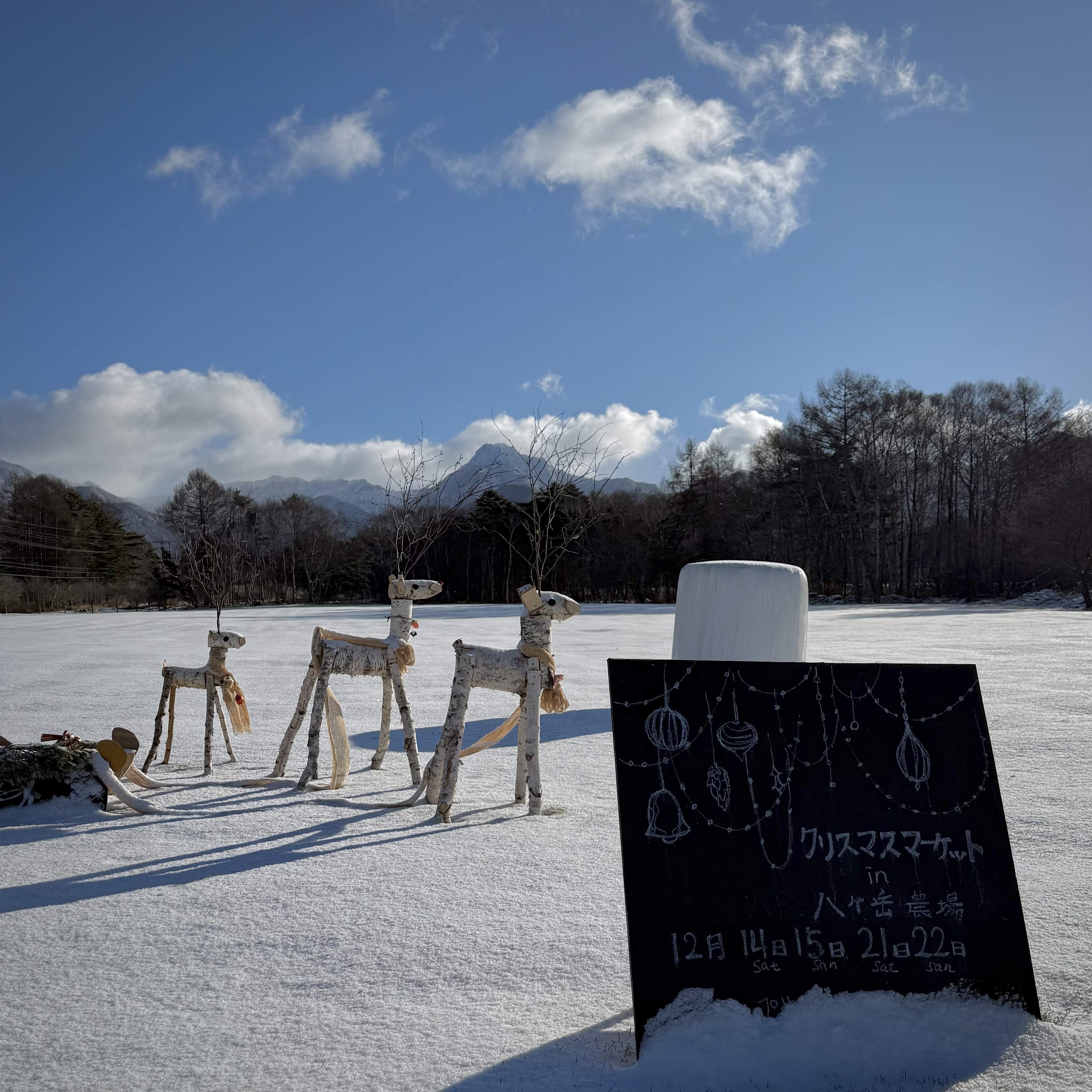 八ヶ岳農場のクリスマスマーケット