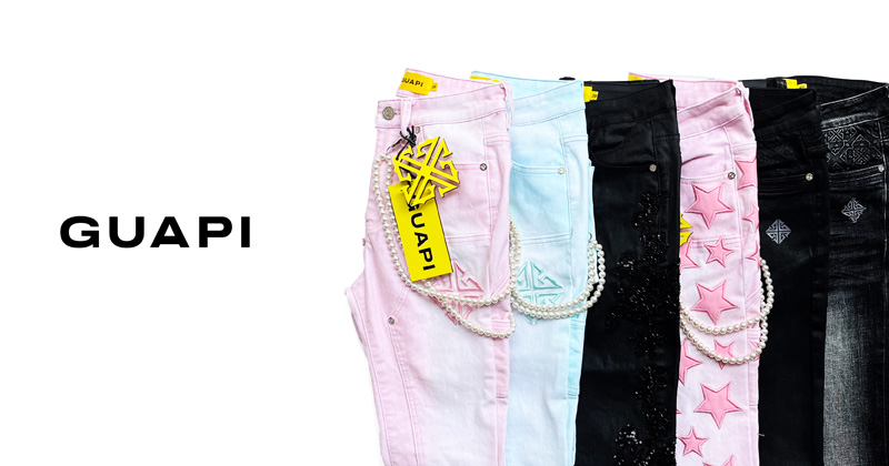 『"GUAPI" STACKED & SKINNY PANTS Collection』