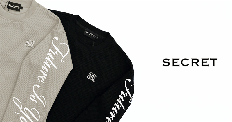 『"SECRET" SECRET Waffle Knit』