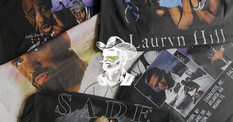 『"Uncle Ric's" Luxury Washed T-Shirt Colletion』