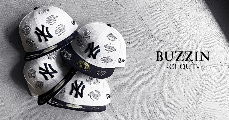 『"BUZZIN -CLOUT-" NEW ERA arts & crafts』