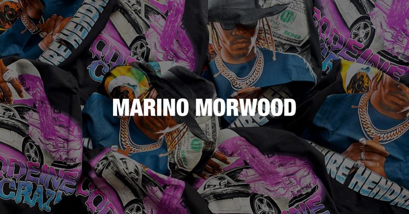 『"MARINO MORWOOD" Archive Future T-Shirt』