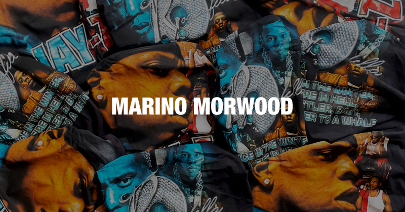 『"MARINO MORWOOD" Archive Jay-Z T-Shirt』