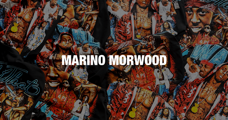 『"MARINO MORWOOD" Archive Lil Wayne T-Shirt』