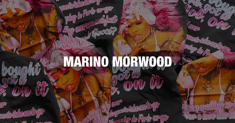 『"MARINO MORWOOD" Archive Summer Walker T-Shirt』