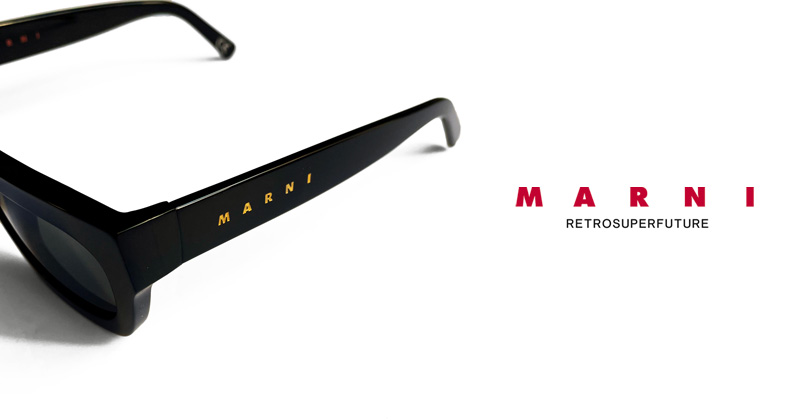 『"RETROSUPERFUTURE" MARNI Collaboration Eyewear』