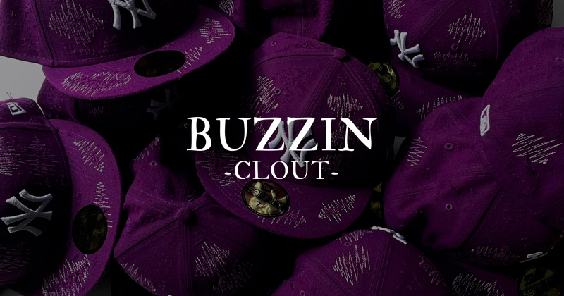 『"BUZZIN -CLOUT-" NEW ERA arts & crafts』