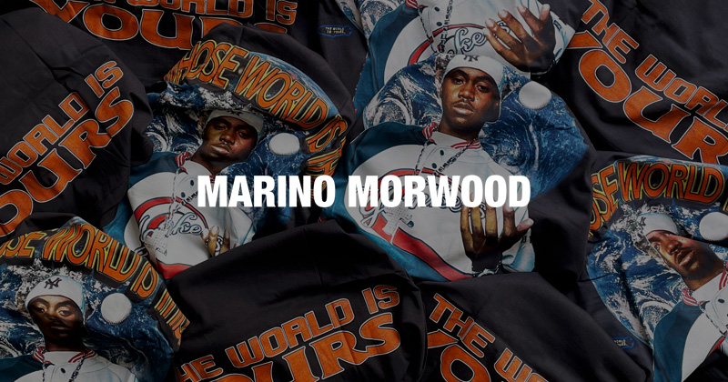『"MARINO MORWOOD" Archive Nas T-Shirt』