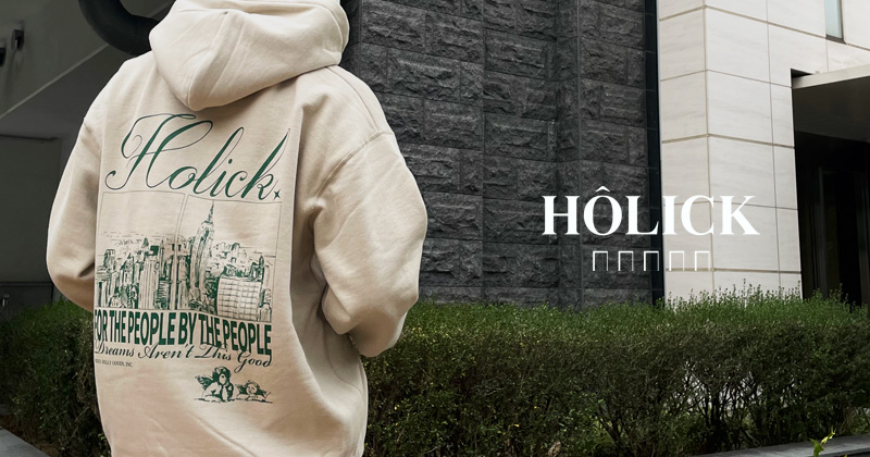 『"HOLICK" President & Figure of Street Hoodie』