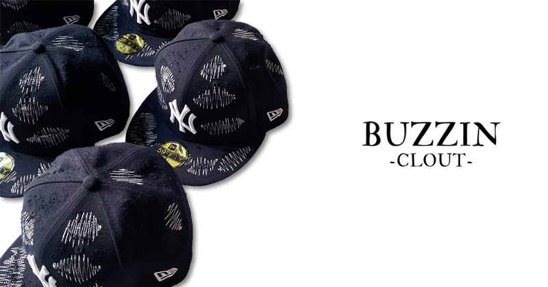 『"BUZZIN -CLOUT-" NEW ERA arts & crafts』