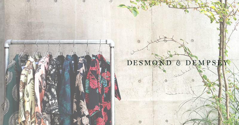 『"DESMOND & DEMPSEY" Cuban Pyjama Shirt & Trouser』