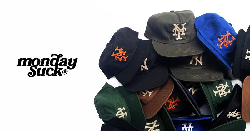 『"MONDAYSUCK" City Cap Collection』
