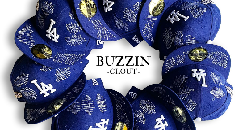 『"BUZZIN -CLOUT-" NEW ERA arts & crafts』