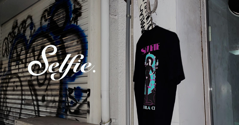 『"SELFIE." Tequila Club & Tiger tee』