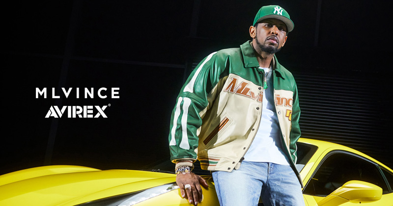 『"MLVINCE x AVIREX" AVIREX LEATHER JACKET』