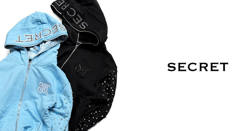 『"SECRET" SECRET Starlight Zip Hoodie』