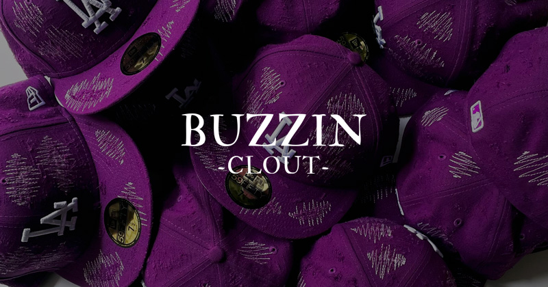 『"BUZZIN -CLOUT-" NEW ERA arts & crafts』
