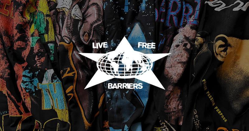 『"BARRIERS" Exclusive Archive Design T-Shirt』