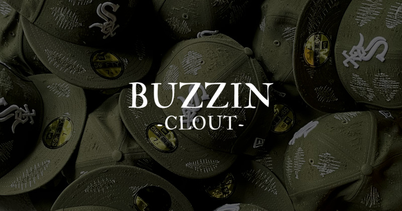 『"BUZZIN -CLOUT-" NEW ERA arts & crafts』