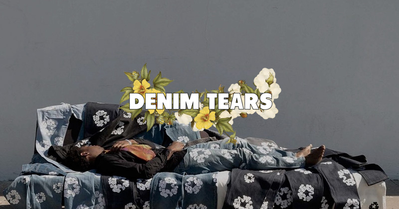 『"DENIM TEARS" THE COTTON WREATH JEAN』