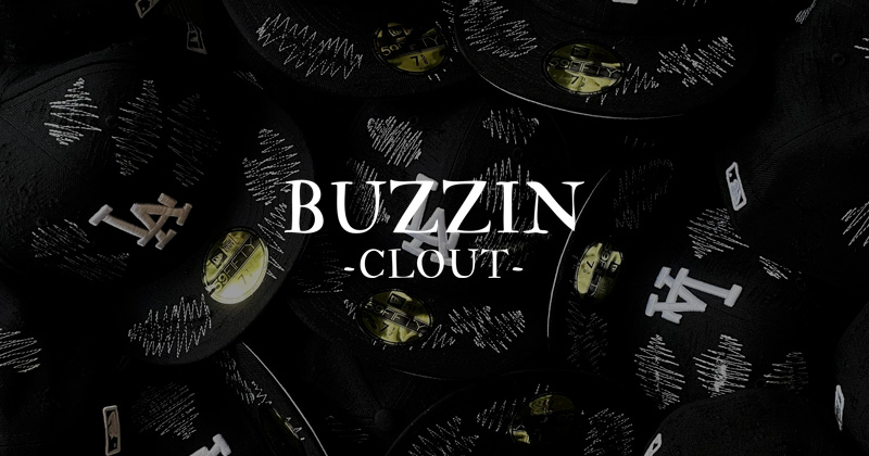 『"BUZZIN -CLOUT-" NEW ERA arts & crafts』