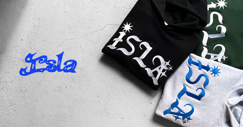 『"ISLA Project" ISLA OG LOGO HOODIE Collection』
