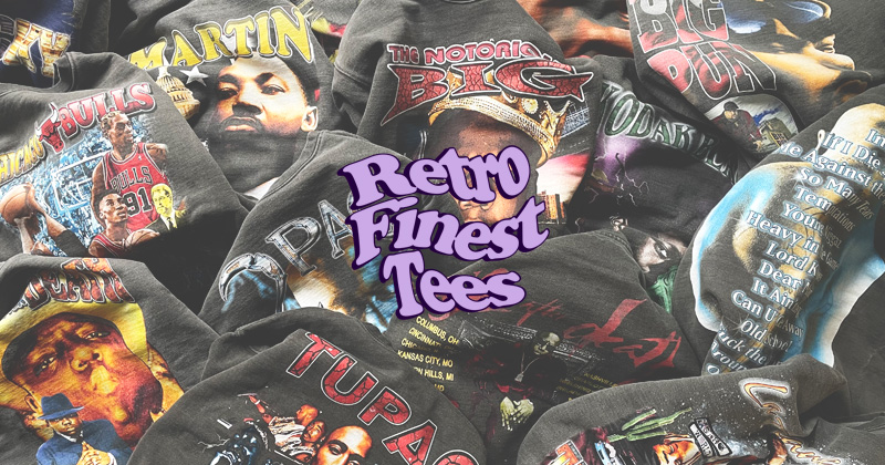 『"Retro Finest Tees" Exclusive Artist Crewneck』