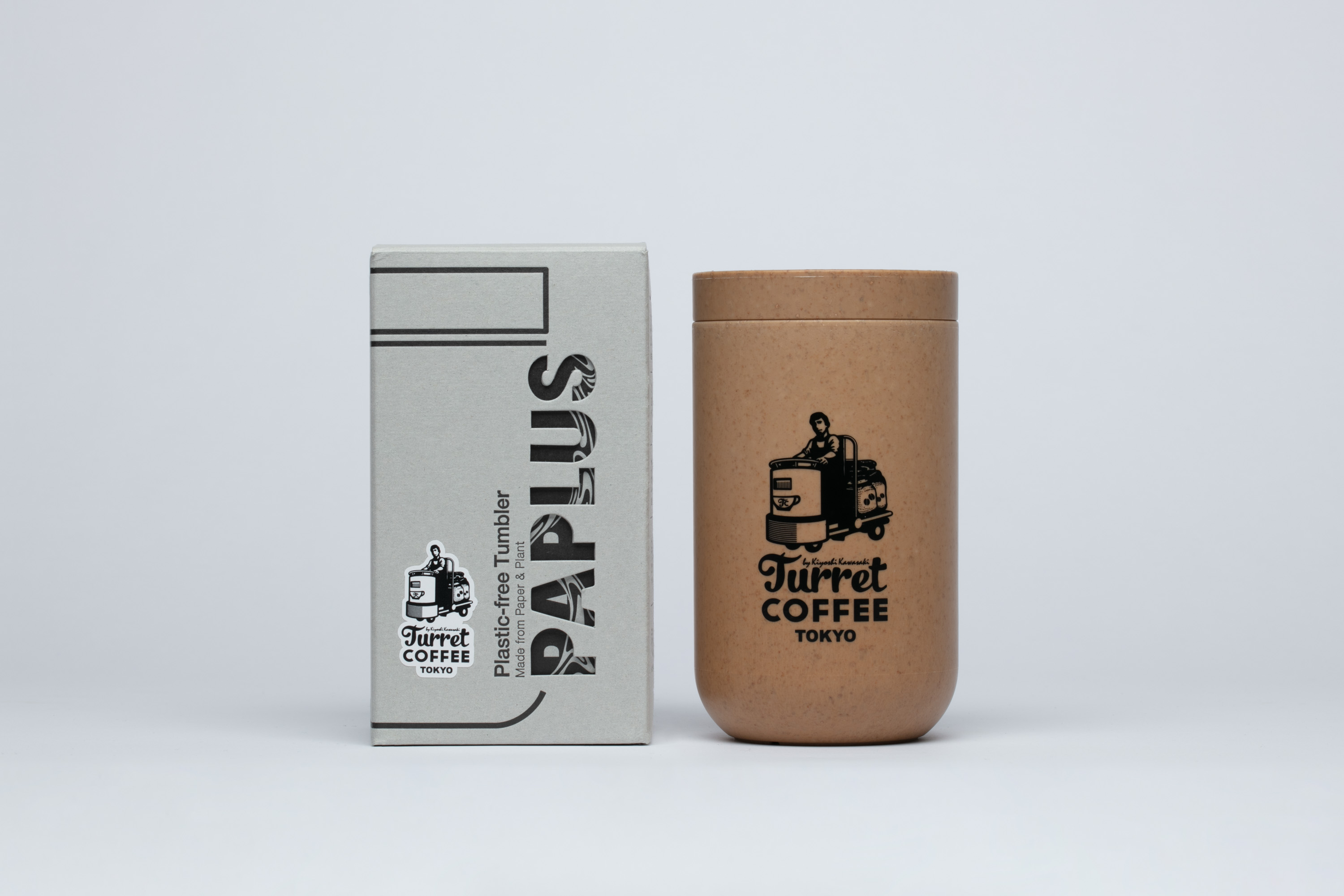 プラスチックフリータンブラー「PAPLUS® ×Turret COFFEE 」追加販売決定のお知らせ