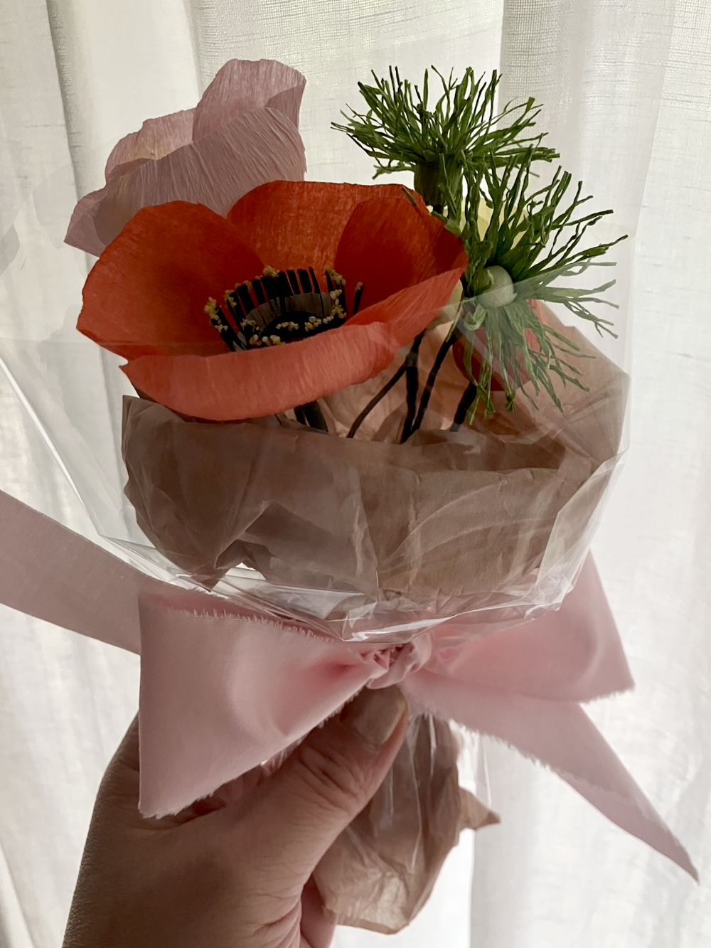 mother's day!!   paper flower mini bouquet