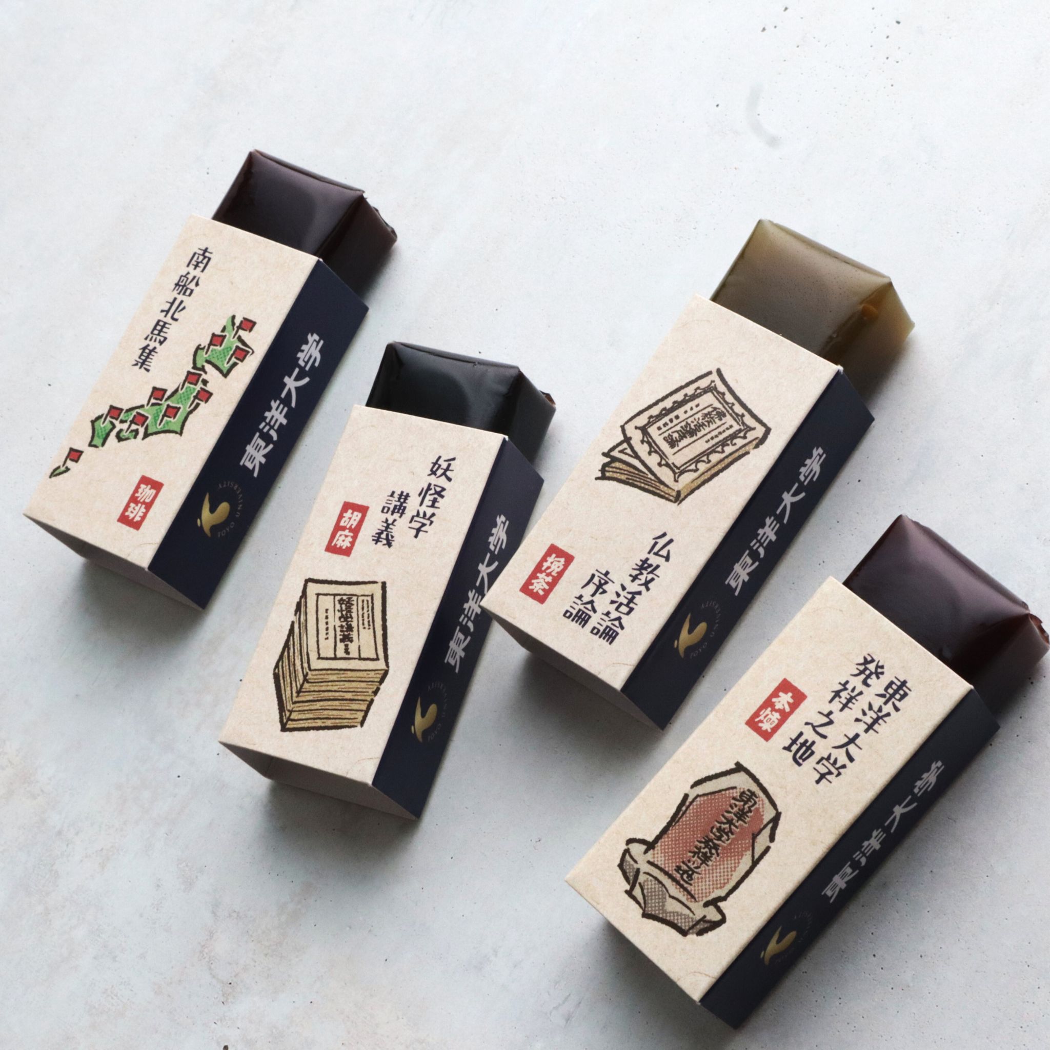 【新発売!】東洋大学オリジナル羊羹「円了羹(えんりょうかん)」