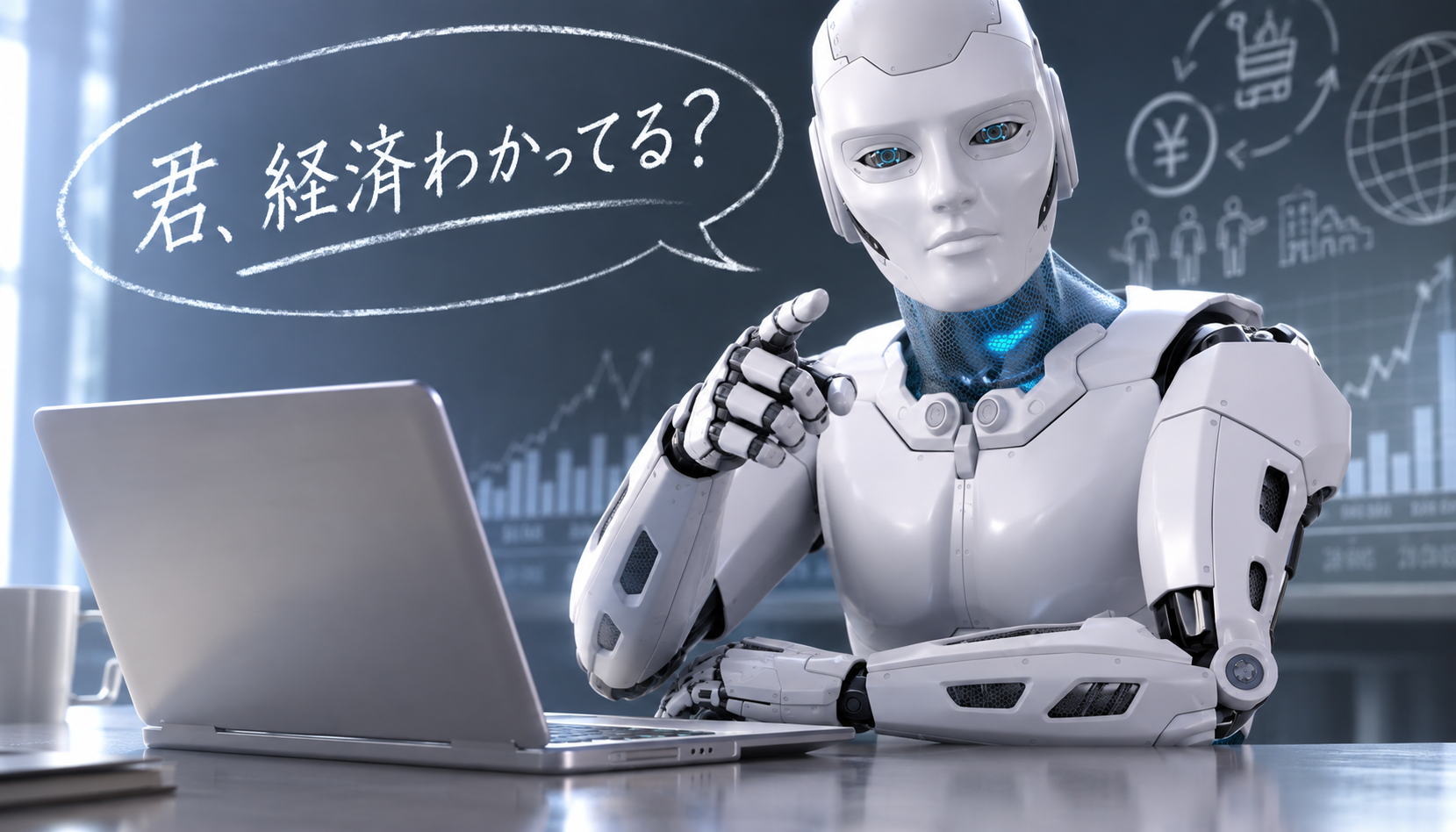 【ロボットと経済の話①】ロボットが働けば、みんなラクになると思ってた。