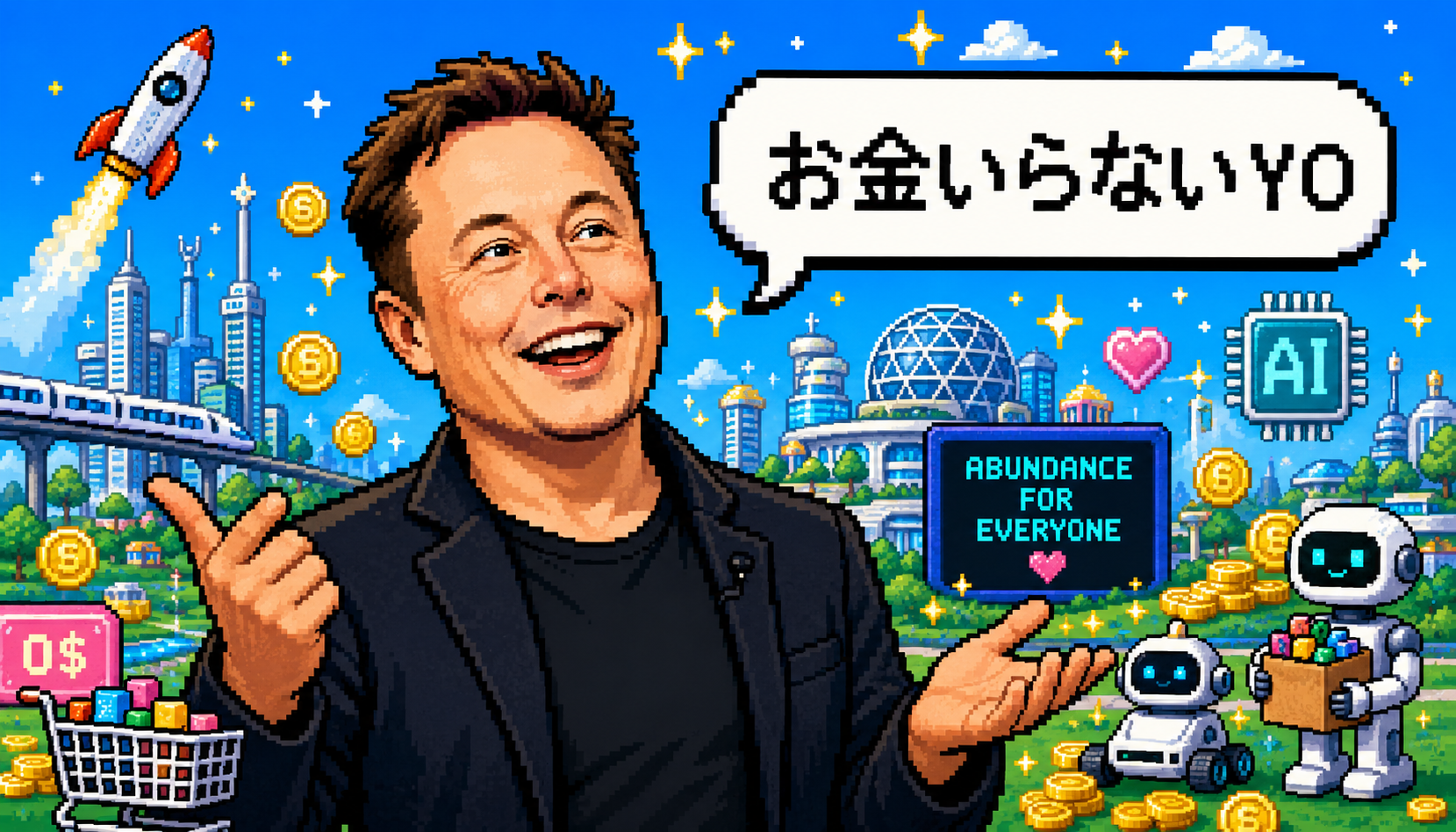 【ロボットと経済の話④】イーロン・マスクは「値段が壊れる」と考えている。