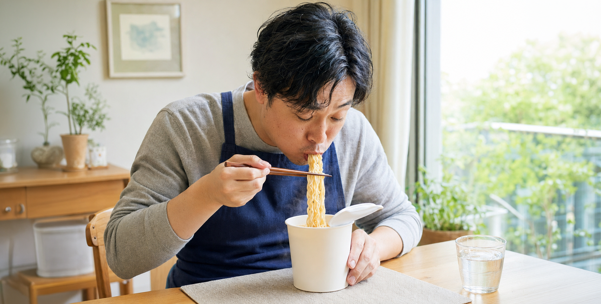 エプロンというスイッチ