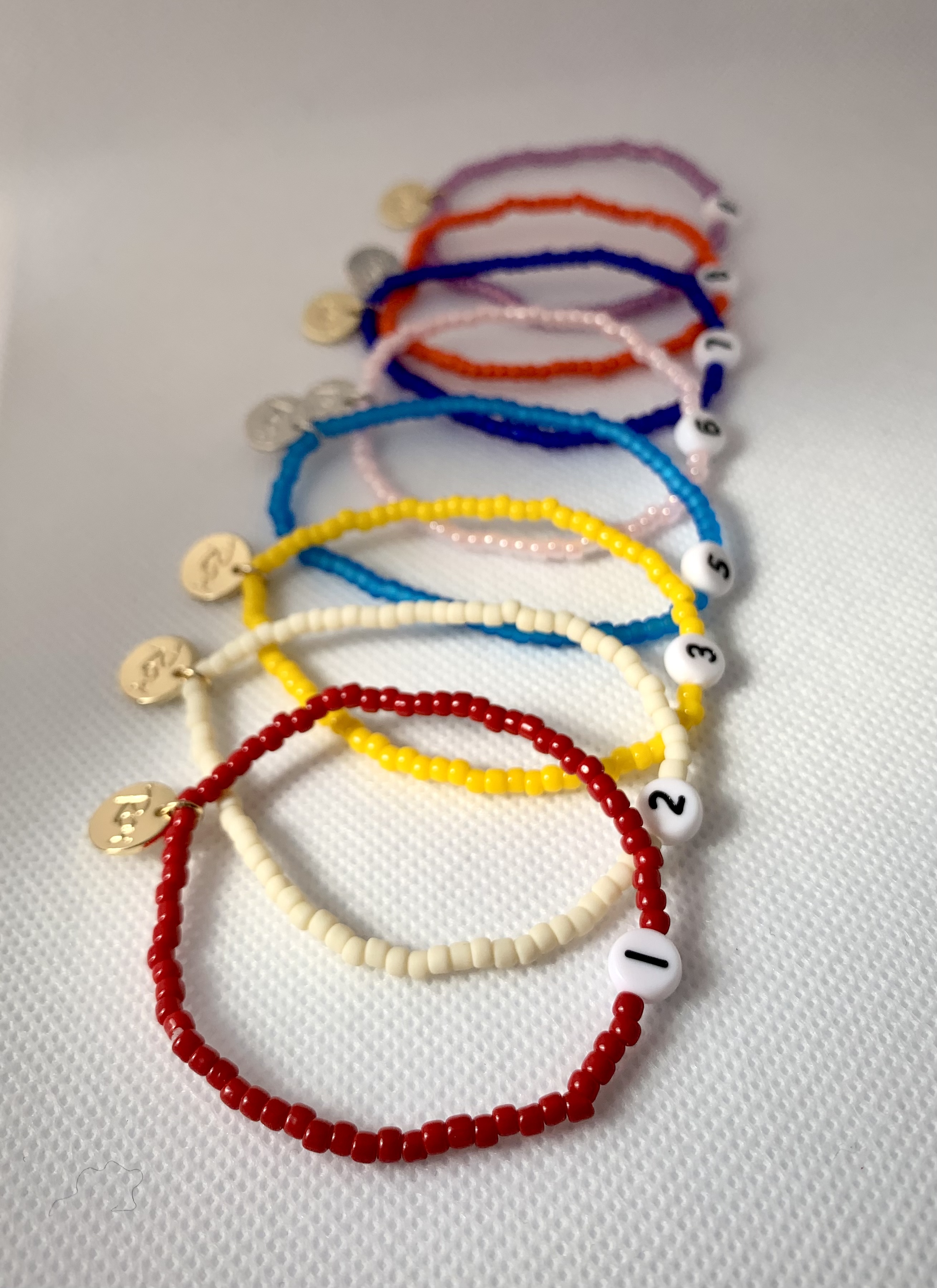 lucky number ブレスレット