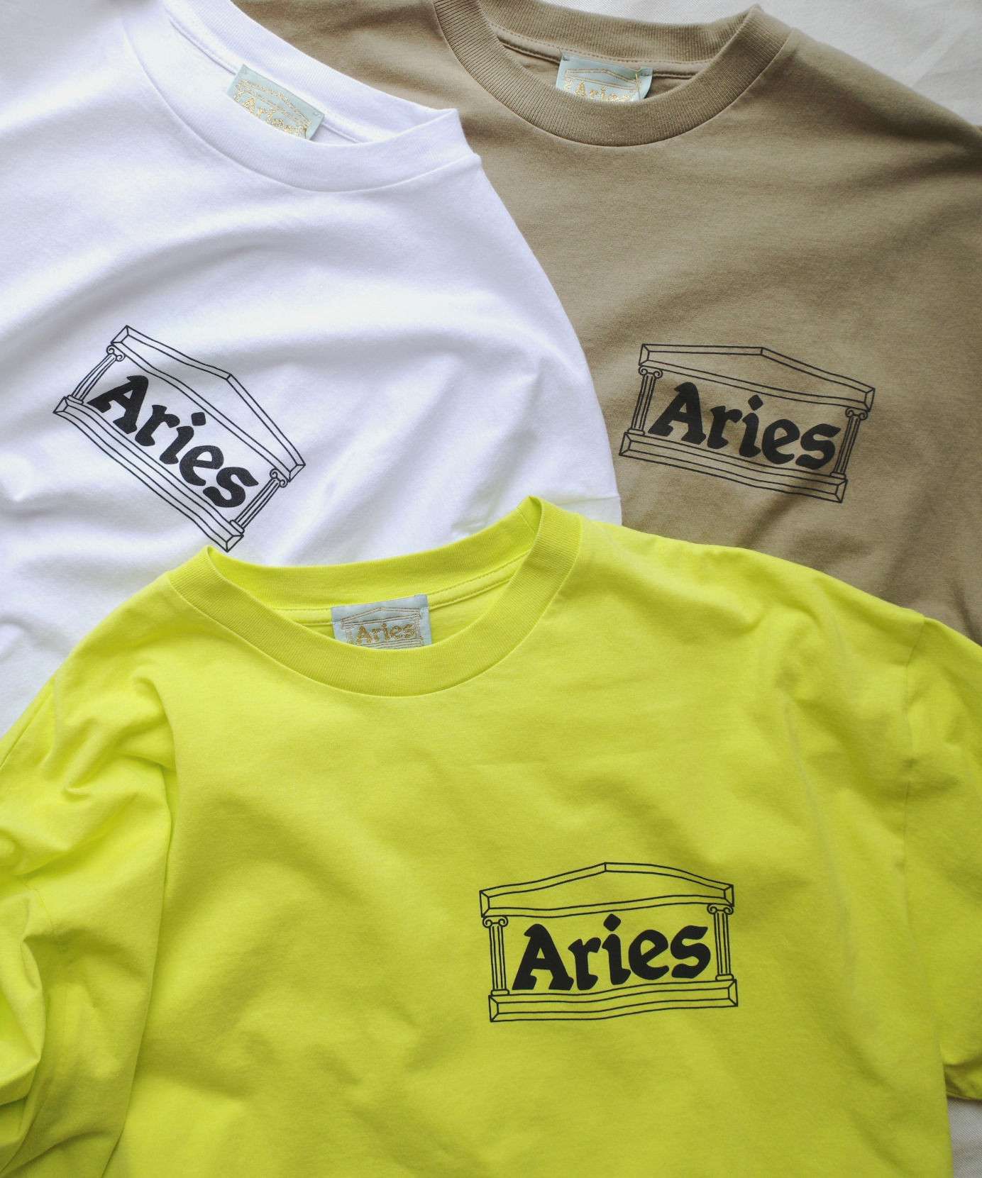 ロゴTシャツへの印象が変わった「Aries Temple T」