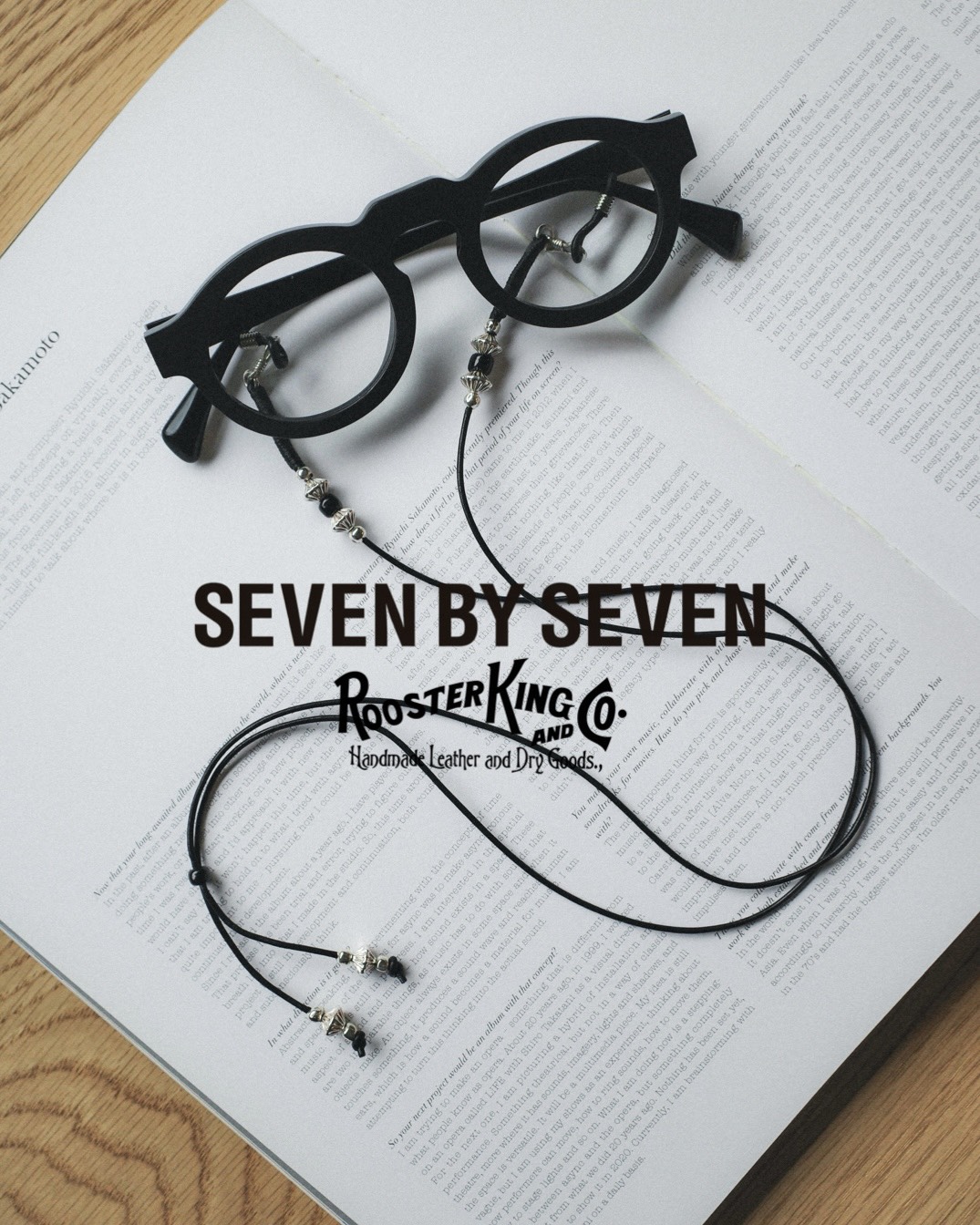 【Rooster King＆Co./SEVEN BY SEVEN】GLASSES CODE