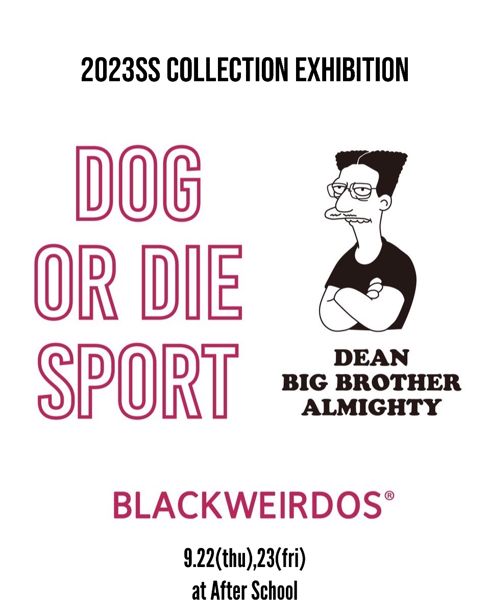 Black Weirdos 2023ss collection exhibition