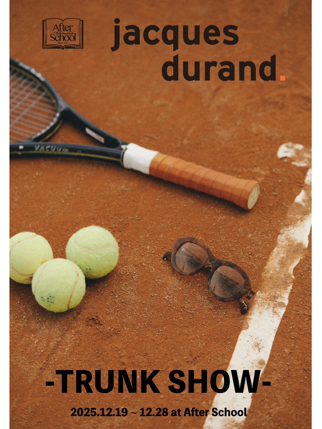 【jacques durand. - TRUNK SHOW -】