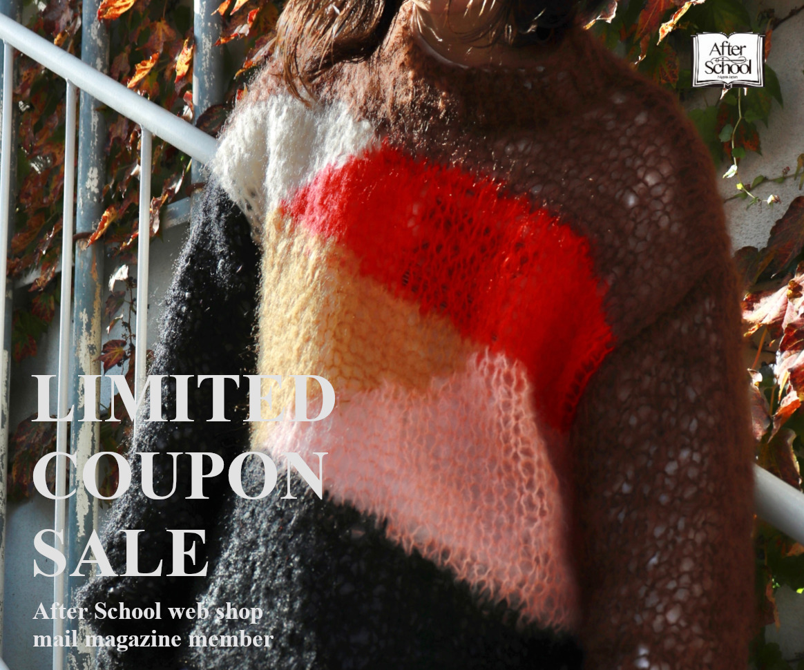 「LIMITED COUPON SALE 」for mail magazin member’s