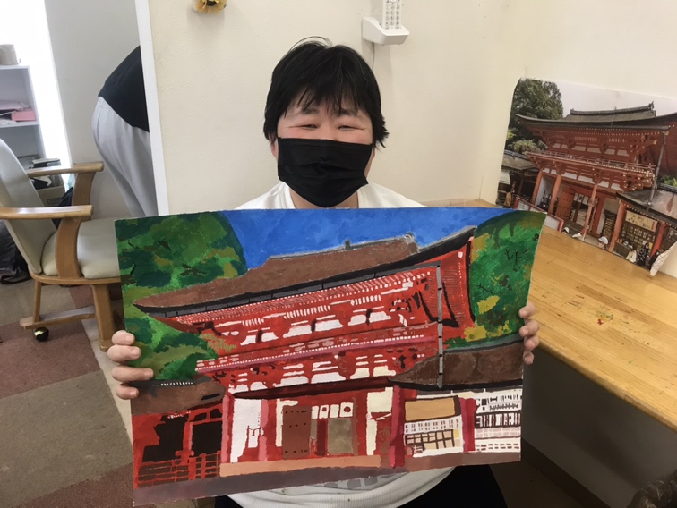 URA[しずかにたたずむ春日大社」完成しました!