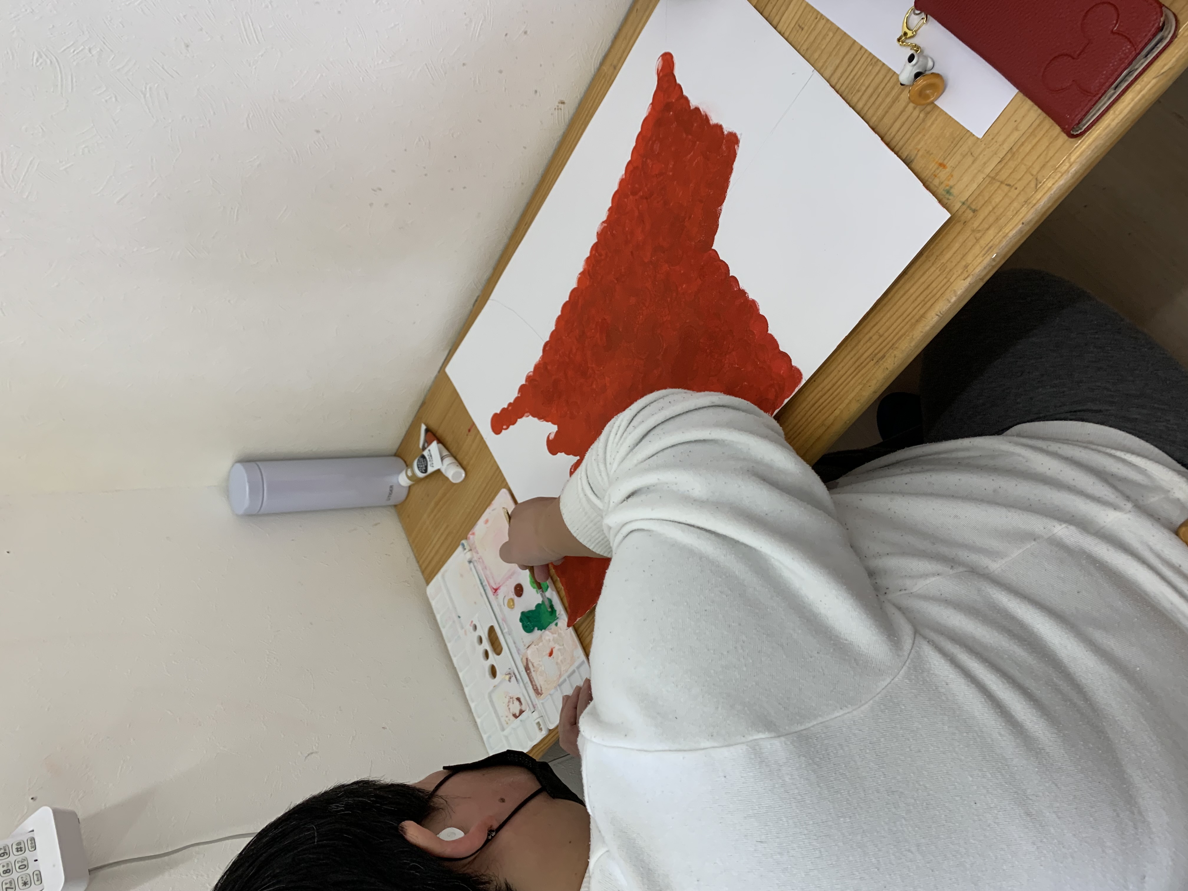 URA[しずかにたたずむ春日大社」の制作風景