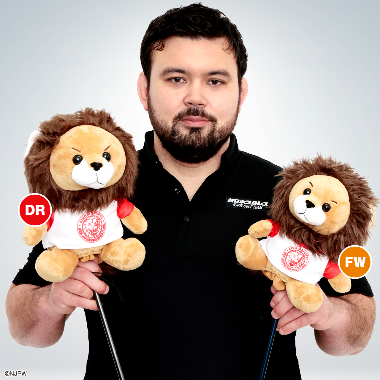 「新日本プロレス ライオンヘッドカバー」DR・FW用発売中！
