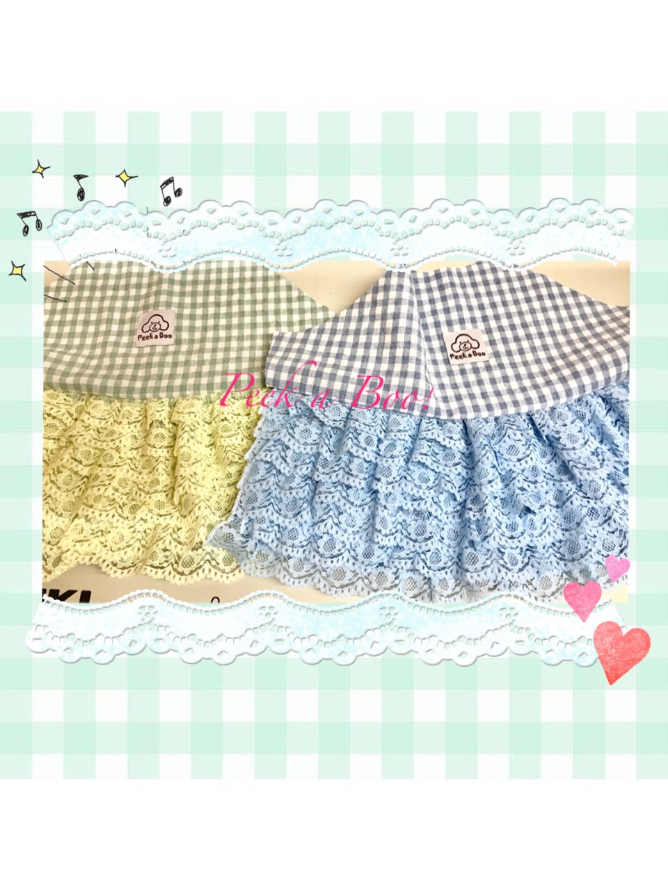 PeekaBooの可愛いオーダーメイド